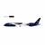 NG Models ULTIMATE Lufthansa 787-9 Dreamliner D-ABPU 100th Anniversary livery; with luxurious box; with metal stand 55154 Scale 1:400