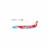 NG Model Hainan Airlines Boeing 737-800 Reg: B-1131 Mixue colors “蜜雪冰城雪王”主题彩绘 #1 with stand 08080 1:200
