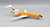 Braniff International Boeing 727-162 N7282 Orange IF721BN0426 Scale 1:200