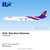 HX Models Thai Airways A340-500 Reg: HS-TLB "Flaps Down" A530107F Scale 1:400