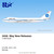 HX Models Pan Am B747-100 "Clipper Dashing Wave" Reg: N749PA "Flaps Down" B551412PF Scale 1:400