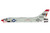 Hobby Master F-8E Crusader 150326, USS Ticonderoga, 1967 (flap down version) HC1202 Scale 1:72