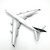 Cathay Pacific Boeing 747-400F Reg: B-LID YY74423 Scale 1:400