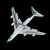 Cathay Pacific B747-400F VR-HUH Flap-down YY74421F Scale 1:400