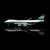 Cathay Pacific B747-400F VR-HUH Flap-down YY74421F Scale 1:400