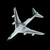 Cathay Pacific B747-400F VR-HUH YY74421 Scale 1:400