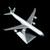 Cathay Pacific Airways A340-600 B-HQB "Flaps Down" YY34604F Scale 1:400