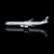 Cathay Pacific Airways A340-600 B-HQB YY34604 Scale 1:400
