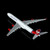 Virgin Atlantic A340-600 Reg: G-VWIN YY34624 Scale 1:400