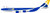 InFlight200 One Air Boeing 747-428ERF Reg: G-ONEF IF744HC0526 1:200 with stand