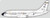 United States Air Force T-43A (737-200) Reg: 73-1153 JX024-2-024 Scale 1:200