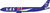InFlight200 SAS Scandinavian Airlines Airbus A330-300 Reg: LN-RKR with stand, Limited IF333SK0626 1:200 with stand