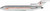 InFlight200 American Airlines Boeing 727-100 Reg: N2913 with stand, POLISHED IF721AA0426P 1:200
