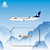Shandong Airlines Boeing 737-800 B-5347 HA7380054 Scale 1:400