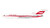 Gemini200 TWA B727-200 (twin stripes livery) G2TWA343 1:200