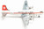 HERPA SWISS DC-4 REG#HB-ILU HE571357 1:200