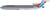 Inflight200 DOMINICANA B727-200 HI-242-CT EAV242CT 1:200