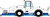 JC Wings ANA WT500E Towing Tractor GSE2WT500E06 1:200