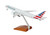 SKYMARKS AMERICAN 777-300 1/200 W/GEAR & WOOD STAND