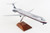 SKYMARKS AEROMEXICO MD-80 1/100 W/WOOD STAND & GEAR