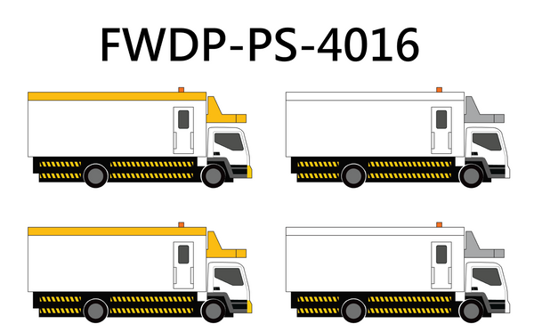 Fantasy Wings Catering Trucks Set of 4 FWDP-PS-4016 Scale 1:400