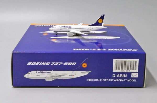 JC Wings Lufthansa B737-500 D-ABIN "Football Nose" JC4DLH887 1:400