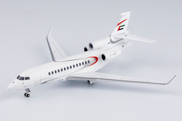 NG Model Honeywell Aviation Services 757-200 N757HW old livery; with test engine "RB11" with stand 42040 1:200