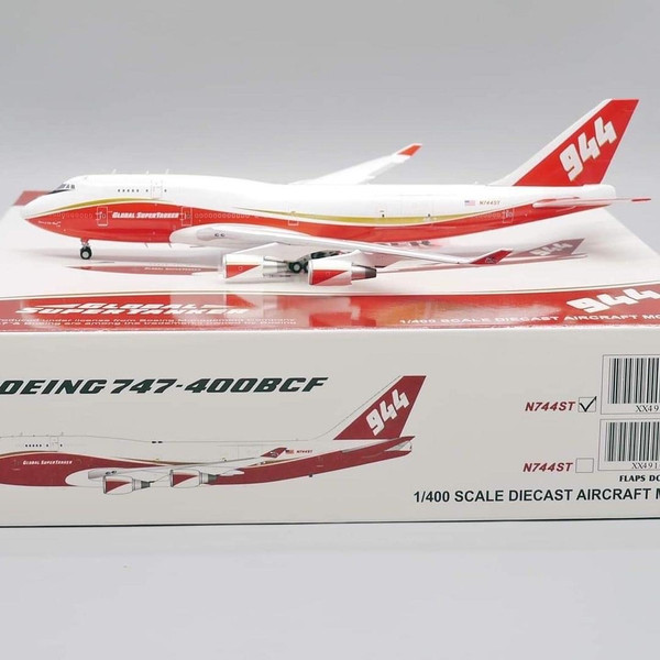 JC Wings Global Super Tanker Services B747-400(BCF) N744ST JC4GSTS910 1:400