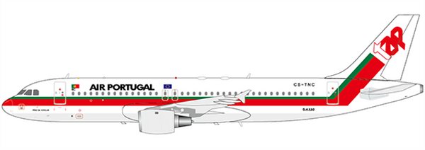 JC Wings TAP Air Portugal Airbus A320 CS-TNC TAP32077Y 1:200