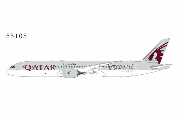 NG Models Qatar Airways 787-9 Dreamliner A7-BHE 55105 1:400