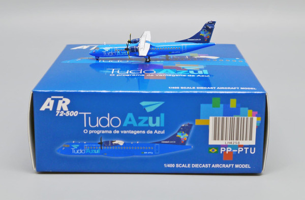 JC Wings Azul ATR-72-500 PP-PTU LH4AZU258 1:400