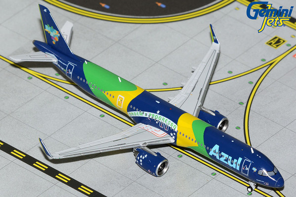 Gemini Jets Azul Linhas Aereas A321neo Brazilian flag livery PR-YJE GJAZU2073 1:400