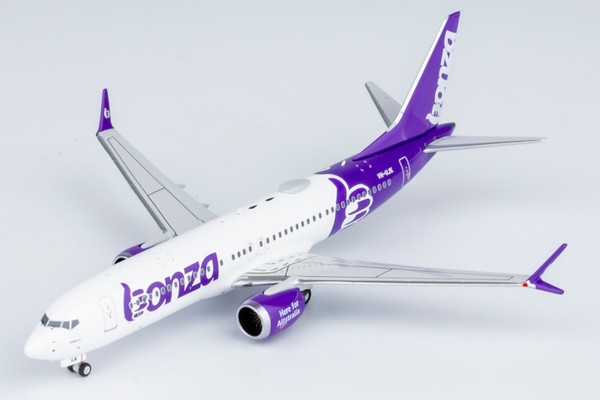 NG Models Bonza Airline 737 MAX 8 named "Sheila" VH-UJK 88009 1:400