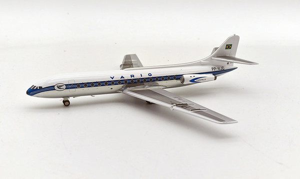 Inflight200 VARIG Caravelle PP-VJD with stand IF210VR0723P 1:200