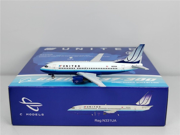 Panda Models United Airlines B737-300 N331UA N331UA 1:400
