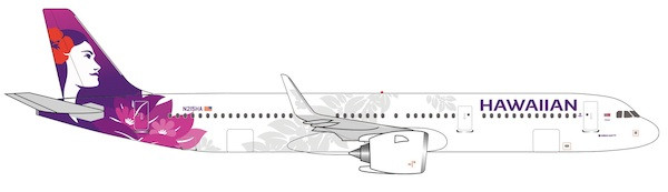 Hawaiian A321neo HE537049 1:500