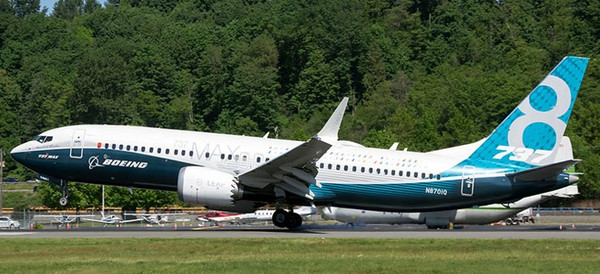 Aviation200 Boeing Boeing 737-8 MAX N8701Q KJ-B73M-095 1:200