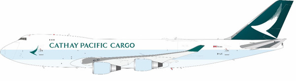 JFox Cathay Cargo 747-400 B-LIC with stand WB-747-4-066 1:200