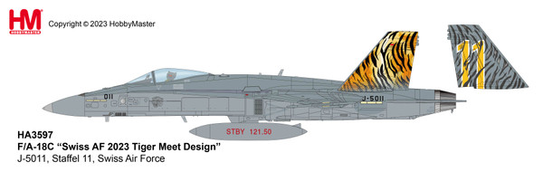 Hobby Master F/A-18C Hornet Staffel 11, Swiss Air Force HA3597 1:72