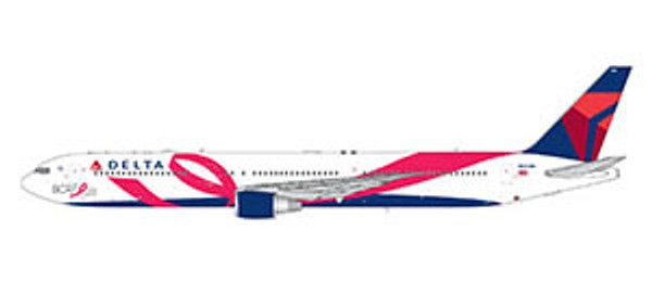 Gemini Jets Delta N845MH Breast Cancer Research Foundation Livery B767-40ER GJDAL2154 1:400