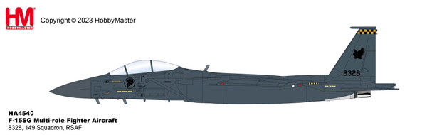 Hobby Master F-15SG Fighting Falcon 149 Squadron, RSAF HA4540 1:72