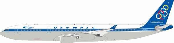 Inflight200 OLYMPIC A340-300 SX-DFB with stand IF343OL0424 1:200