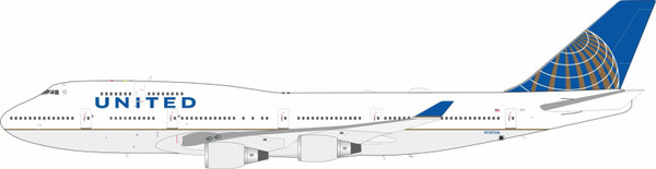 Inflight200 United Airlines Boeing 747-422 N107UA with stand IF744UA0424 1:200