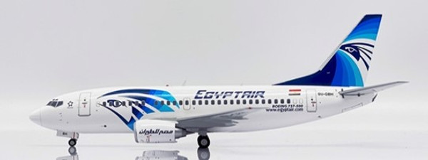 JC Wings Egyptair Boeing 737-500 Reg: SU-GBH With Stand XX20247 1:200