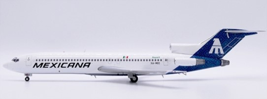JC Wings Mexicana Boeing 727-200 "Nayarit" Reg: XA-MEC With Stand LH2388 1:200