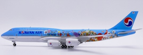 JC Wings Korean Air Boeing 747-8 "2019 Children Painting" Reg: HL7630 With Antenna XX40146 1:400