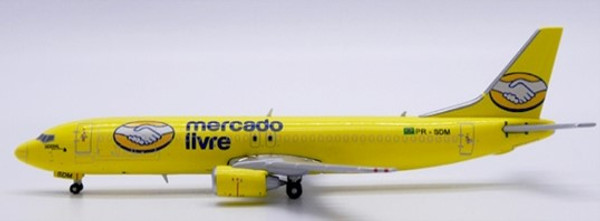JC Wings Mercado Livre Boeing 737-400F Reg: PR-SDM With Antenna XX4903 1:400