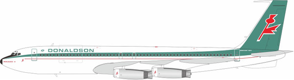 InFlight200 Donaldson International Boeing 707-300 G-BAEL With Stand Limited B-707-AYXR 1:200