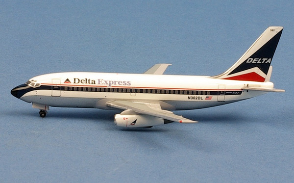 AeroClassics Delta Express Boeing 737-200 N302DL BBX41640 1:400