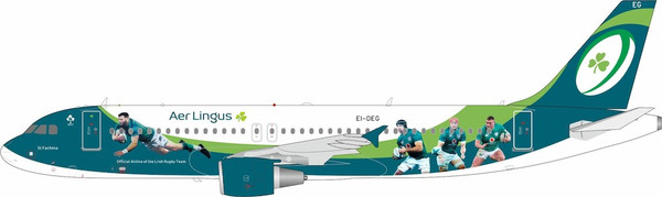 InFlight200 Aer Lingus Airbus A320-214 Reg: EI-DEG IF320EI0724 1:200